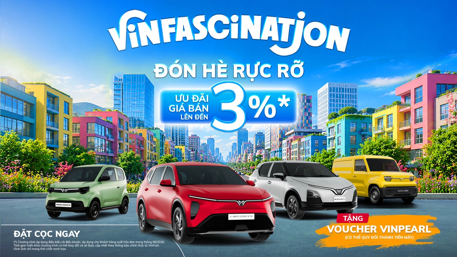 mùa hè rực rỡ vinfast